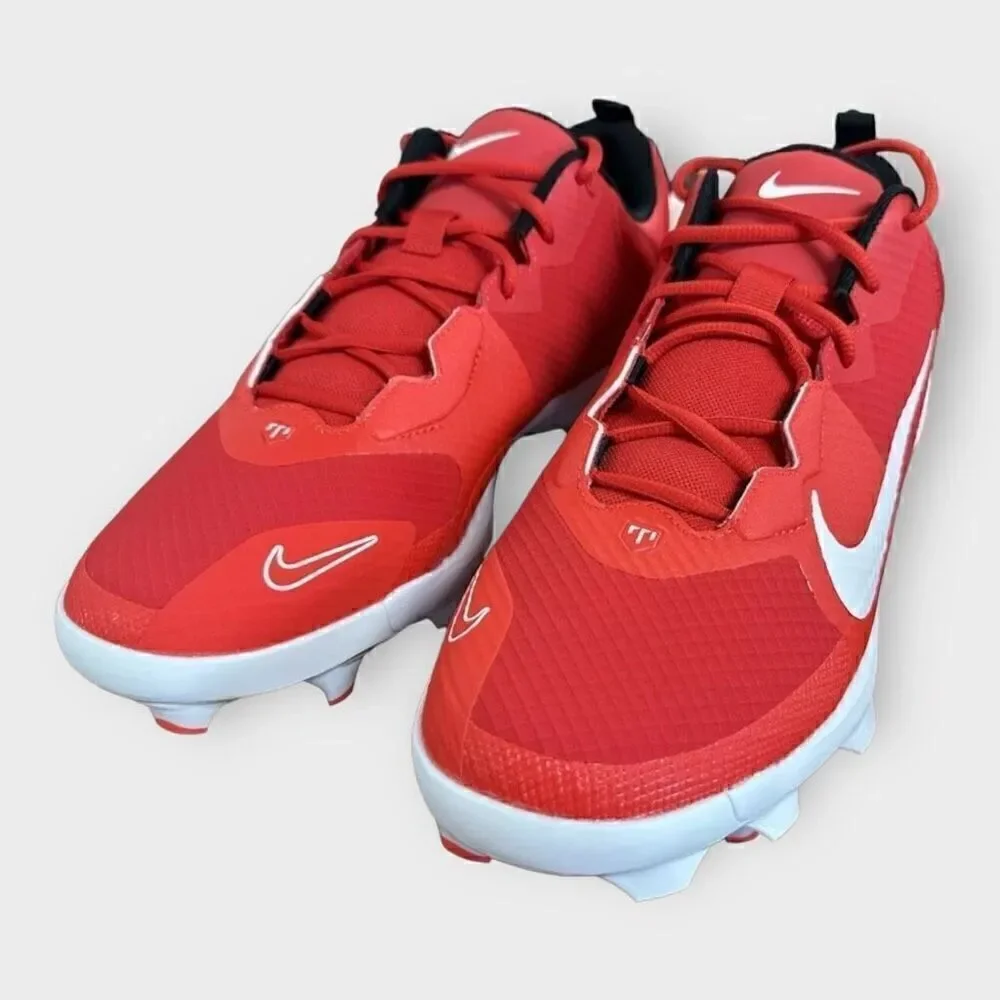 Nike Force Trout 9 Pro MCS Baseball Cleats FB2908-600 University Red Mens sz 12